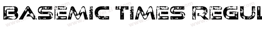 Basemic Times Regular字体转换